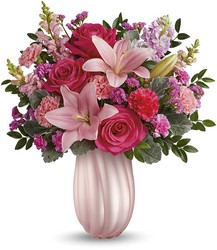 M500A Rosy Swirls Bouquet